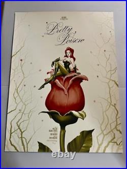 Pretty Poison BTAS Mondo Print by Phantom City Creative 2018 Numbered OOP Batman