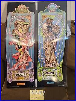 Pretty! VINTAGE 1994 ROGUE&Gambit #176 RUBINSTEIN & STRACUZZI Matching POSTERS