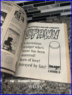Previews Comics Vol II No. 3 March 1992 first SPAWN With POSTER + CARDS HTF Rare