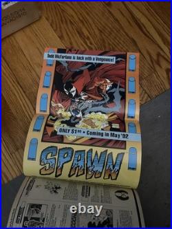Previews Comics Vol II No. 3 March 1992 first SPAWN With POSTER + CARDS HTF Rare