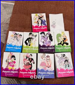 Princess Jellyfish Complete Box Set Manga in English Unopened Keychain & Poster