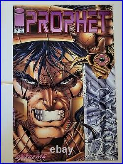 Prophet #3 9.8 Image Comics 1994 White Pages Poster Insert