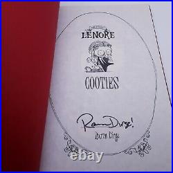 RARE LENORE COOTIES COLOR EDITION Roman Dirge Hardcover SIGNED & 4 Posters
