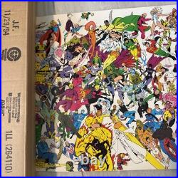 RARE Legion Of Super Heroes 1983 Poster Keith Giffen Mahlstedt DC Comics unused