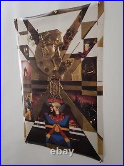 RARE Miracleman Book Four Golden Age Comic Poster Vintage 1990 Neil Gaiman 22x34