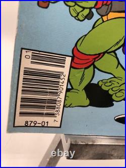 RARE TEENAGE MUTANT HERO TURTLES ISSUE 1 FINLAND 1990 withPOSTER FREE SHIPPING
