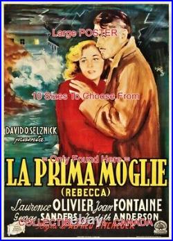 REBECCA 1950's Fontaine OLIVIER =ITALIAN POSTER Comic Book 10 SIZES 17 5 FEET
