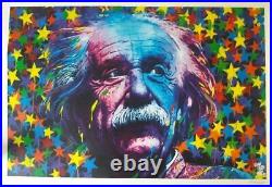 ROAMCOUCH EINSTEIN Ltd. EDITION #/135 SIGNED GICLEE POSTER PRINT ART SCIENCE