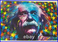 ROAMCOUCH EINSTEIN Ltd. EDITION #/135 SIGNED GICLEE POSTER PRINT ART SCIENCE