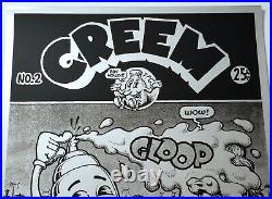 ROBERT CRUMB CREEM MAGAZINE 18x24 ART SCREEN PRINT FOIL POSTER PSYCH Comic Book