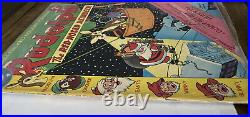 RUDOLPH THE RED-NOSED REINDEER 1976 DC comic Treasury Ed C-50 w Poster