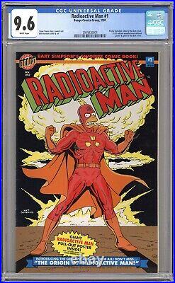 Radioactive Man #1 (1993) CGC 9.6 NM+ Poster Included & Glow-in-the-Dark Cover