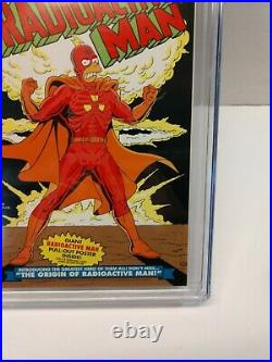 Radioactive Man #1 1993 CGC 9.8 Glow-in-the-Dark Cover & poster White Pages