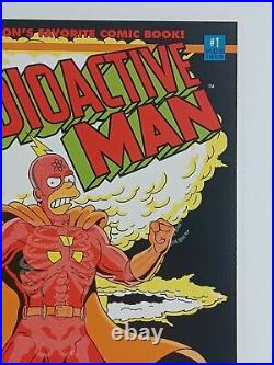 Radioactive Man #1 1st App Radioactive Man Glow-In-The Dark Cover Poster Intact