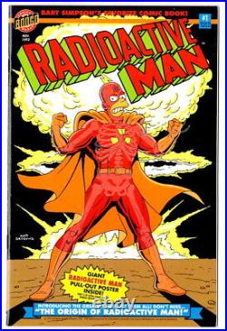 Radioactive Man #1, Dec. 1993, Glow In The Dark with poster, UNREAD HIGH GRADE