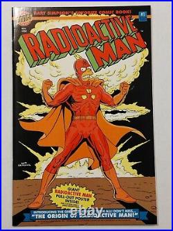 Radioactive Man #1 NMINT 9.4 Glow-in-the-dark Cover. Poster. UNOPENED, UNREAD