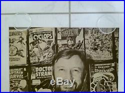Rare 1968 Marvel Comics Stan Lee Markham Park Convention Poster Marvelmania