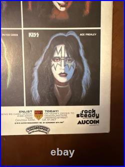 Rare 1978 KISS MARVEL SUPER SPECIAL #5 Comic with POSTER VERY NICE Gradable Cond