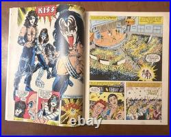 Rare 1978 KISS MARVEL SUPER SPECIAL #5 Comic with POSTER VERY NICE Gradable Cond