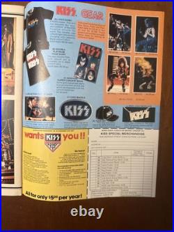 Rare 1978 KISS MARVEL SUPER SPECIAL #5 Comic with POSTER VERY NICE Gradable Cond
