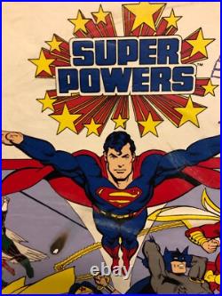 Rare 1984 DC Comics Super Powers Promotional Poster Kenner Toys Store Giveaway Rare 1984 DC Comics Super Powers Promotional Poster Kenner Toys Store Giveaway