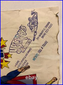 Rare 1984 DC Comics Super Powers Promotional Poster Kenner Toys Store Giveaway Rare 1984 DC Comics Super Powers Promotional Poster Kenner Toys Store Giveaway