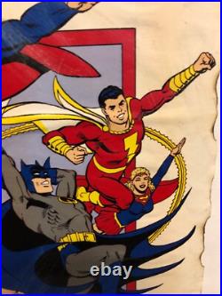 Rare 1984 DC Comics Super Powers Promotional Poster Kenner Toys Store Giveaway Rare 1984 DC Comics Super Powers Promotional Poster Kenner Toys Store Giveaway