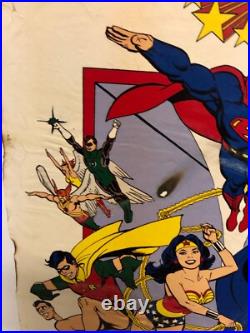 Rare 1984 DC Comics Super Powers Promotional Poster Kenner Toys Store Giveaway Rare 1984 DC Comics Super Powers Promotional Poster Kenner Toys Store Giveaway