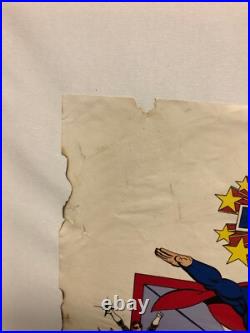 Rare 1984 DC Comics Super Powers Promotional Poster Kenner Toys Store Giveaway Rare 1984 DC Comics Super Powers Promotional Poster Kenner Toys Store Giveaway