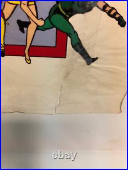 Rare 1984 DC Comics Super Powers Promotional Poster Kenner Toys Store Giveaway Rare 1984 DC Comics Super Powers Promotional Poster Kenner Toys Store Giveaway