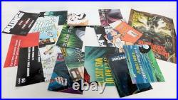 Rare DC Comics Promotional Poster Lot Of 36 Superman Batman & More