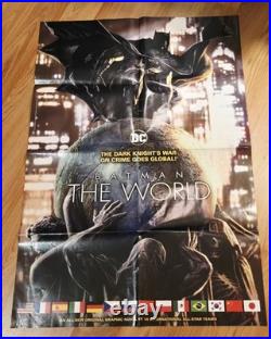 Rare DC Comics Promotional Poster Lot Of 36 Superman Batman & More
