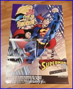 Rare DC Comics Promotional Poster Lot Of 36 Superman Batman & More