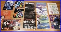 Rare DC Comics Promotional Poster Lot Of 36 Superman Batman & More