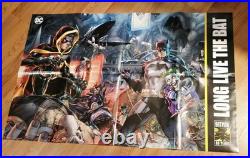 Rare DC Comics Promotional Poster Lot Of 36 Superman Batman & More