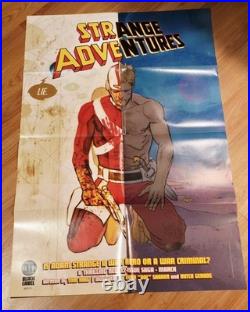 Rare DC Comics Promotional Poster Lot Of 36 Superman Batman & More