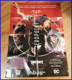 Rare DC Comics Promotional Poster Lot Of 36 Superman Batman & More