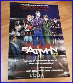 Rare DC Comics Promotional Poster Lot Of 36 Superman Batman & More
