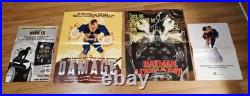 Rare DC Comics Promotional Poster Lot Of 36 Superman Batman & More