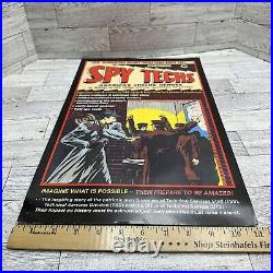 Rare HTF CIA Spy Techs CIA/OTS Career Fair Comic Book Style Memorabilia