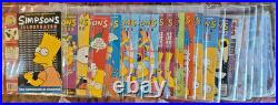 Rare Simpsons Comics & Magazine Archive Sealed Issues + Posters NM+ Provenance