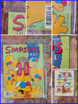 Rare Simpsons Comics & Magazine Archive Sealed Issues + Posters NM+ Provenance