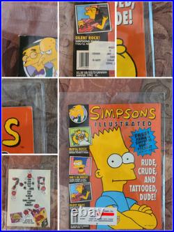 Rare Simpsons Comics & Magazine Archive Sealed Issues + Posters NM+ Provenance
