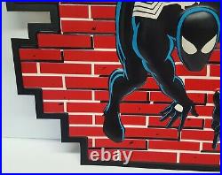 Rare Vtg 1986 Black Suit Promotional 3D Spider-Man Comic Book Shop Store Display