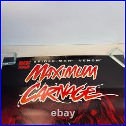 Rare dealer poster Maximum Carnage Venom Spider-Man 36x24 Paint The Town Red #2