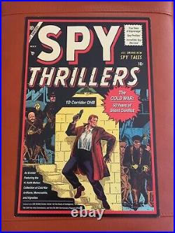Rare ltd edition CIA Commissioned Spy Thrillers Comic Book Style Poster C. I. A