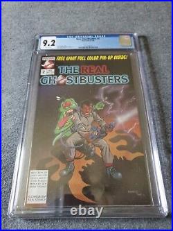 Real Ghostbusters 1 & 2 CGC 8.0-9.2 NOW Comics 1st appearance