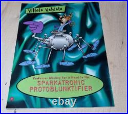 Retro Earthworm Jim No 1, 1996 Comic With Stickers & Poster Like New
