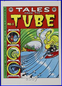 Rick Griffin Tales From The Tube Silkscreen Poster Comic Book Cover Mint Zap