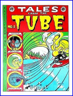 Rick Griffin Tales From The Tube Silkscreen Poster Comic Book Cover Mint Zap LE#